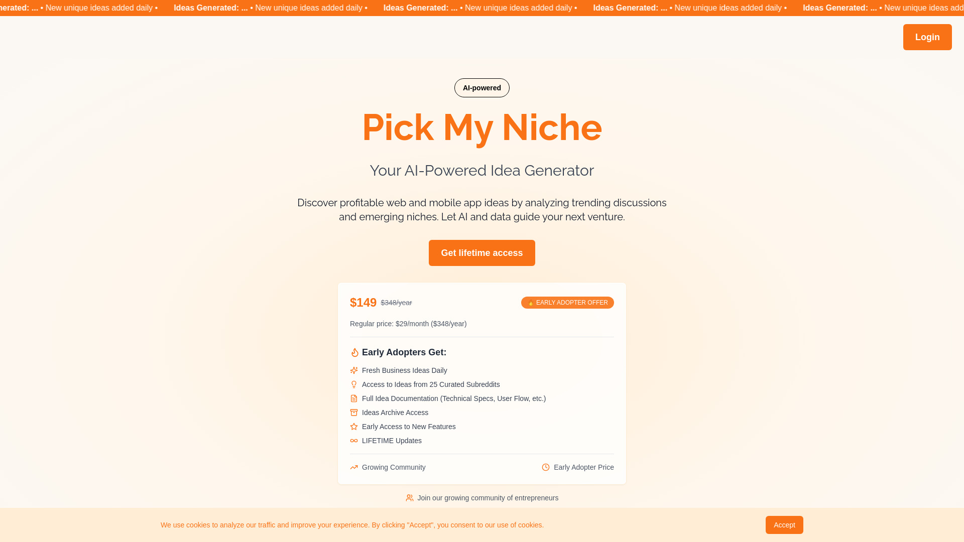 Pick My Niche logo