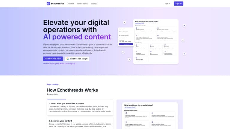 Smart Echothreads AI Tool Review