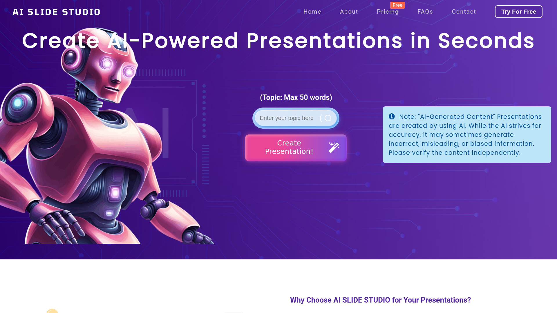 AI Slide Studio logo