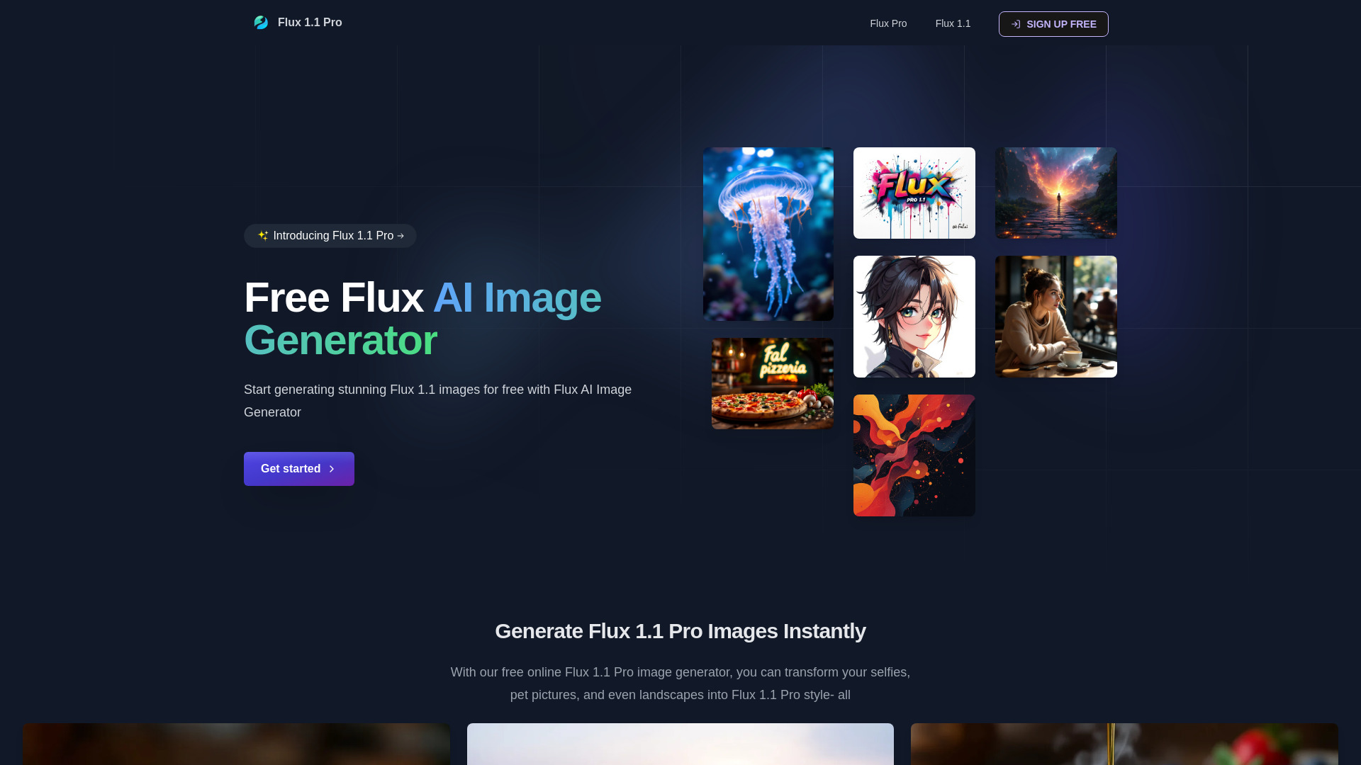 Flux 1.1 Pro logo