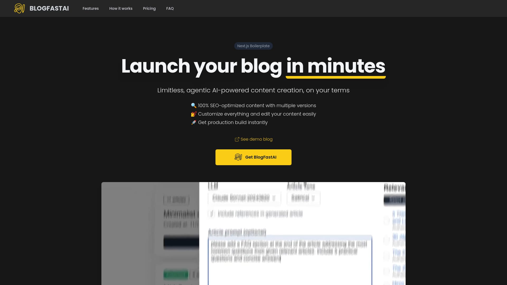 BlogFastAI logo