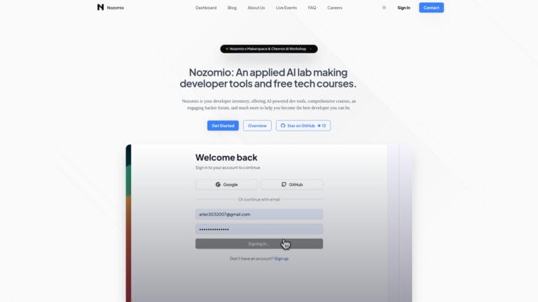 Smart Nozomio AI Tool Review