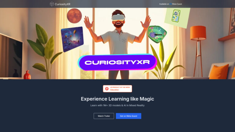Free Curiosityxr AI Tool Review