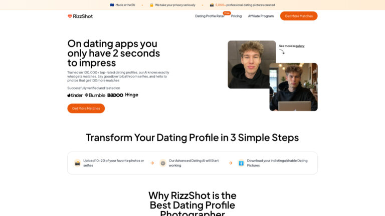 Advanced Rizzshot AI Tool Review