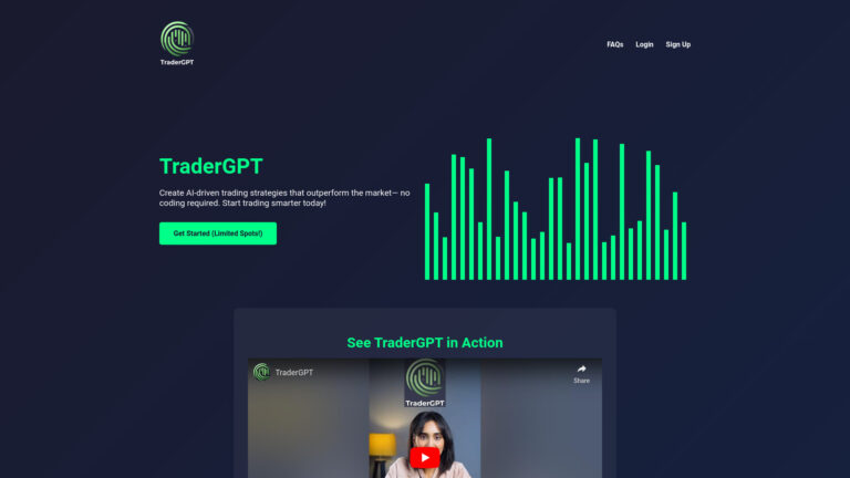 Trending Tradergpt AI Tool Review