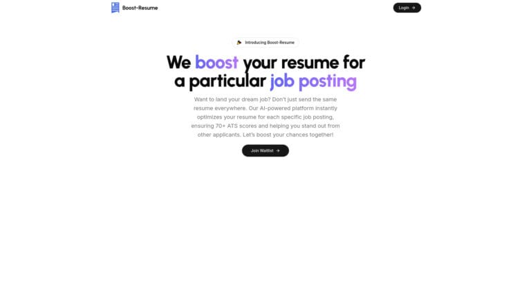 Free Boost AI Tool Review