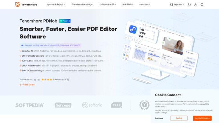 Smart Pdnob Pdf Editor AI Tool Review