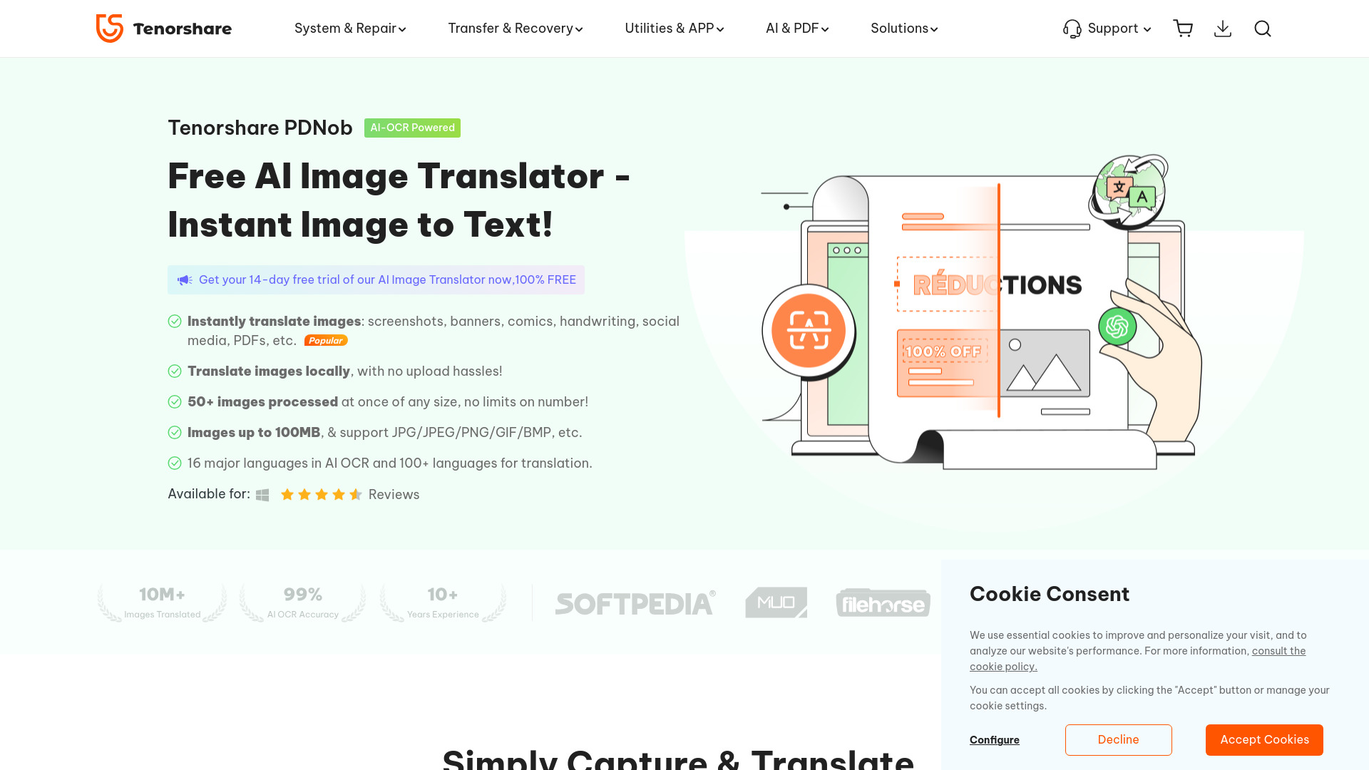 PDNob Image Translator logo
