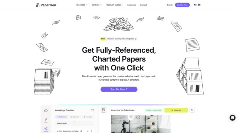Powerful Papergen AI Tool Review