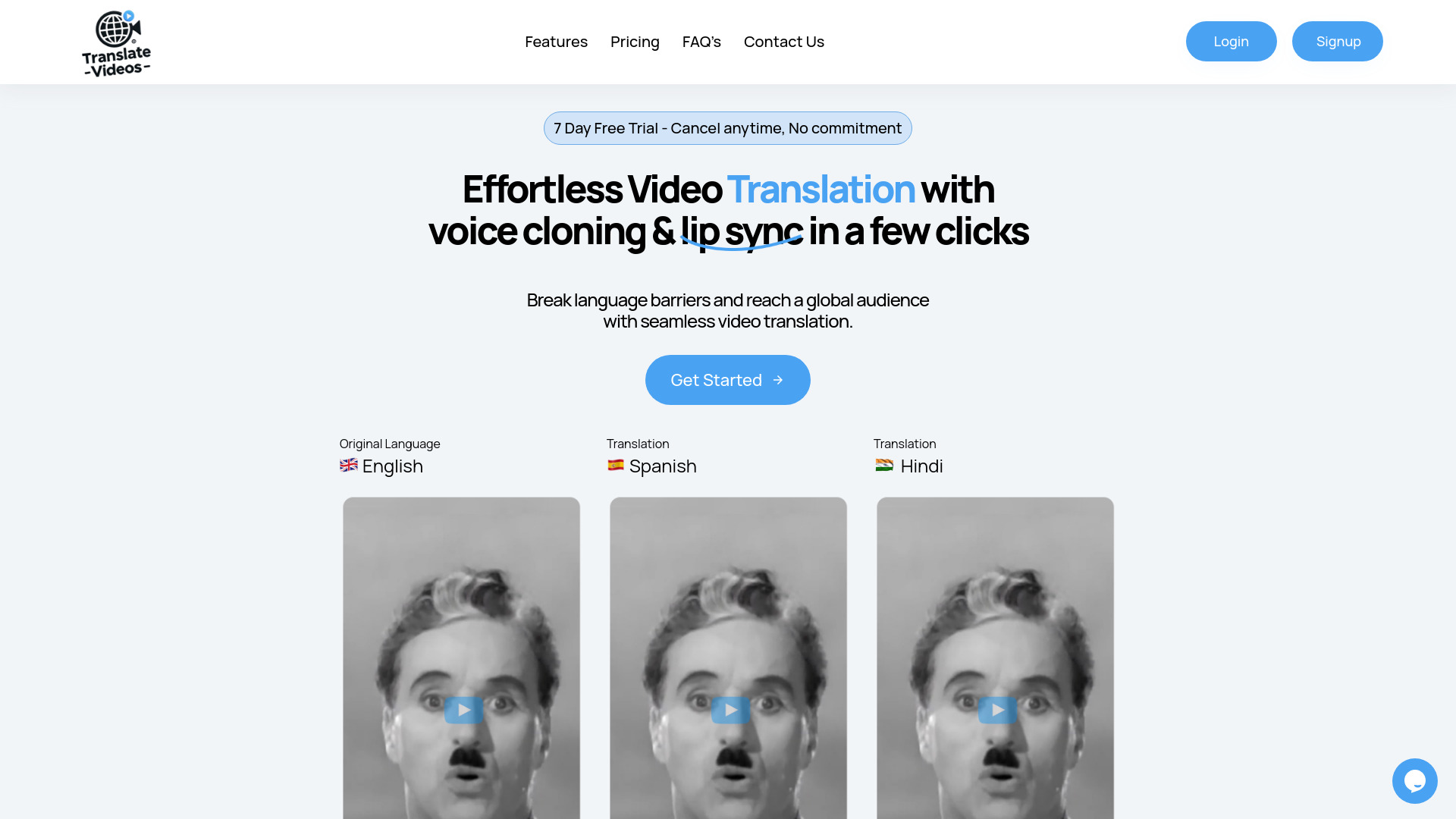 TranslateVideos.io logo