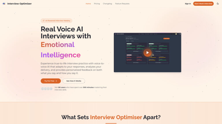 Top Interview Optimiser AI Tool Review