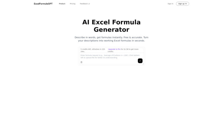 Innovative Excelformulagpt AI Tool Review