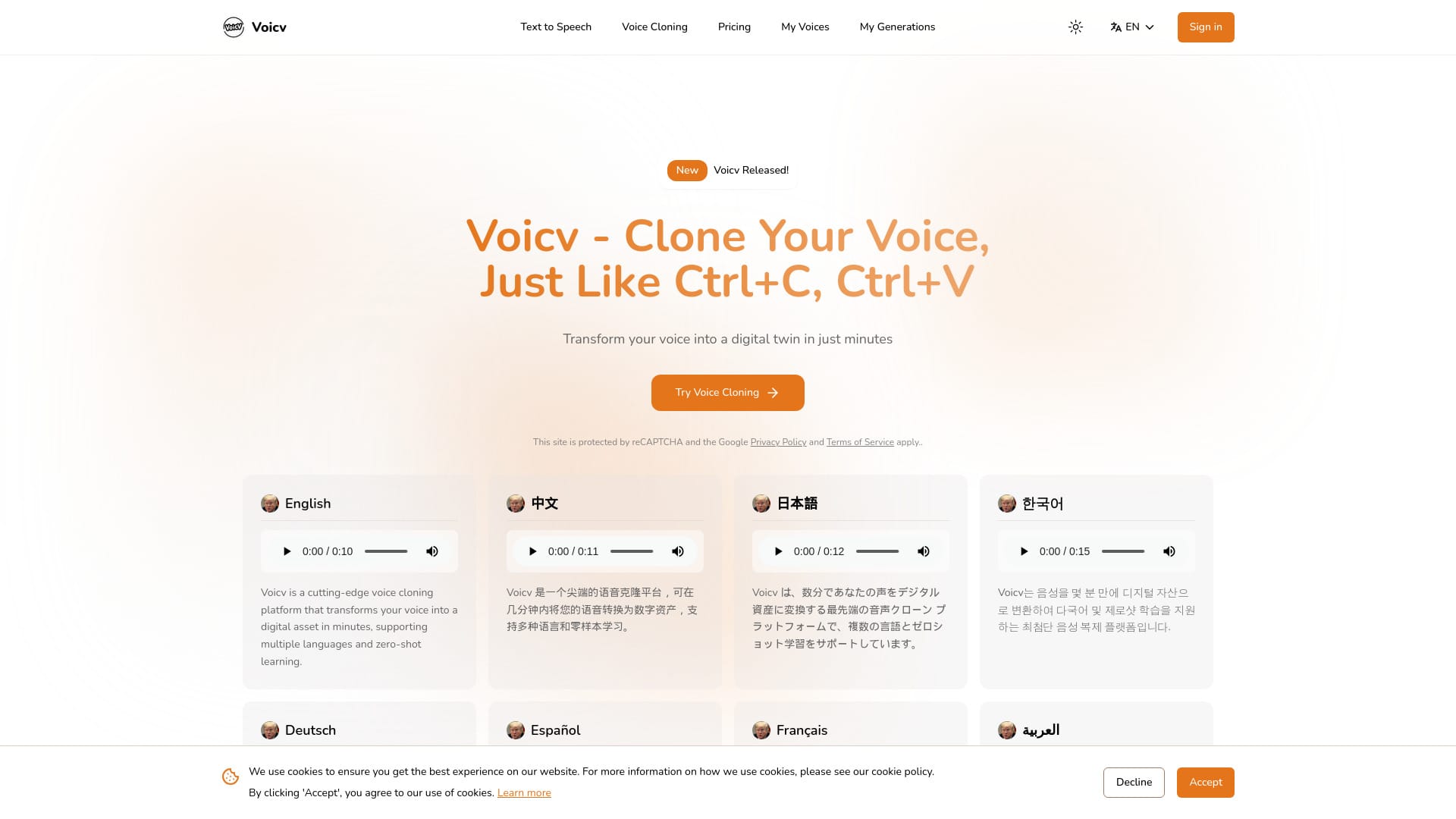 Voicv logo