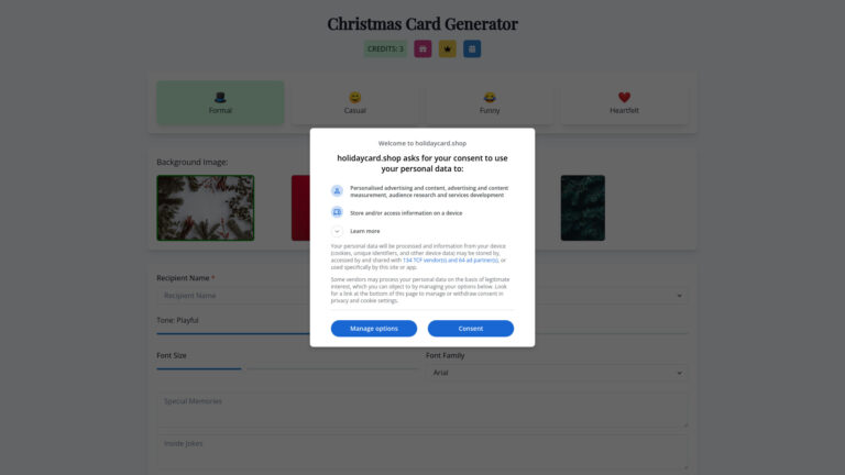 Smart AI Holiday Card Message Generator AI Tool Review