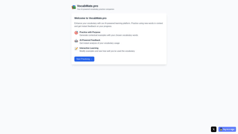 Trending Vocabmate AI Tool Review