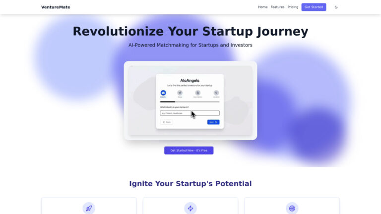 Advanced Venturemate AI Tool Review