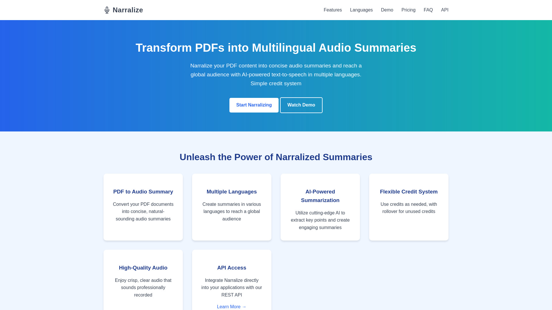 Narralize logo