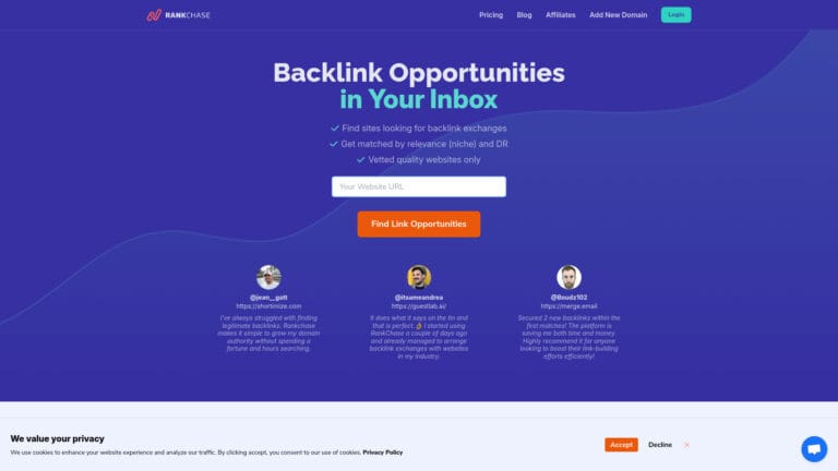 New Rankchase AI Tool Review