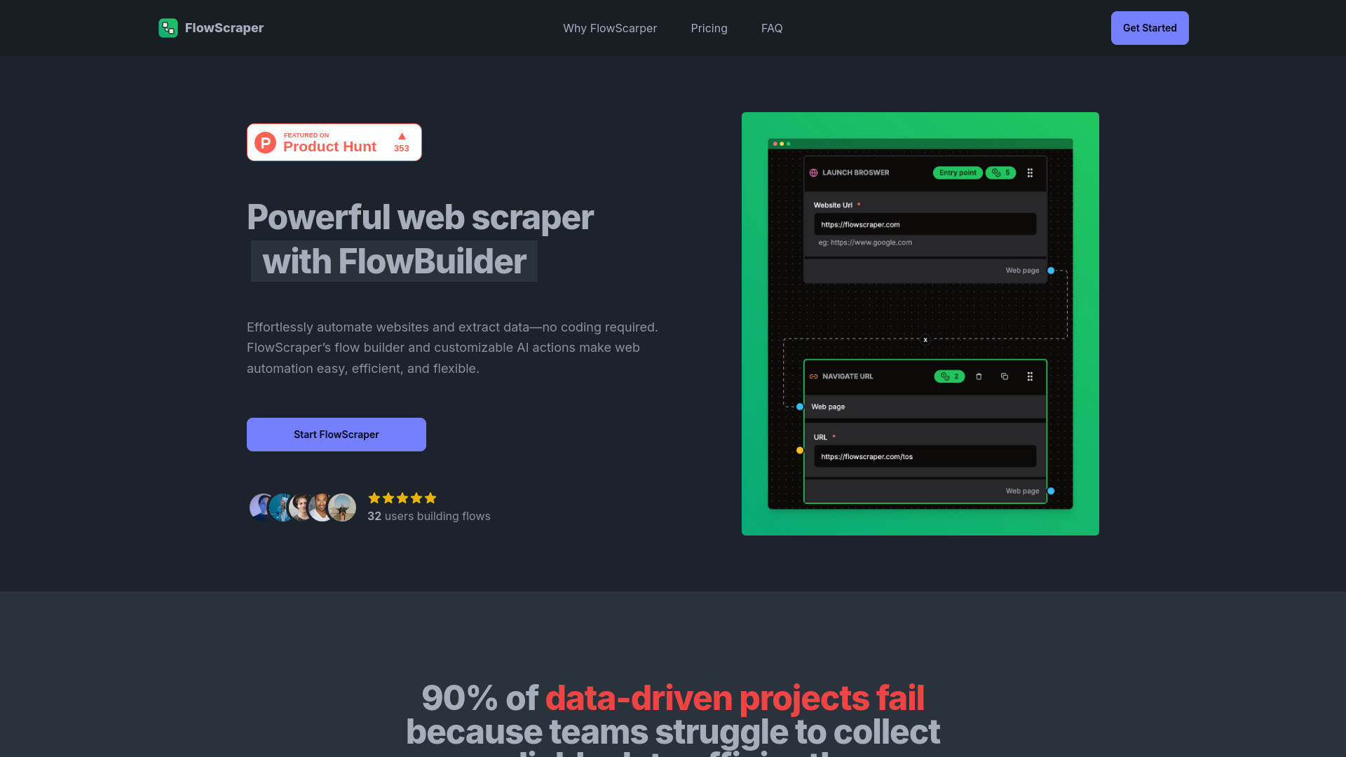 FlowScraper logo