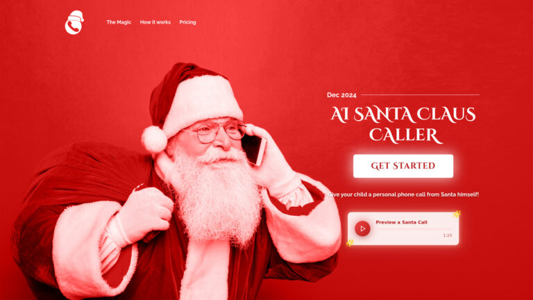 Best Santa Claus Is Calling AI Tool Review