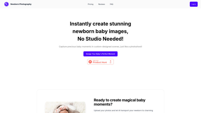 Powerful Newborn Photography AI Tool Review