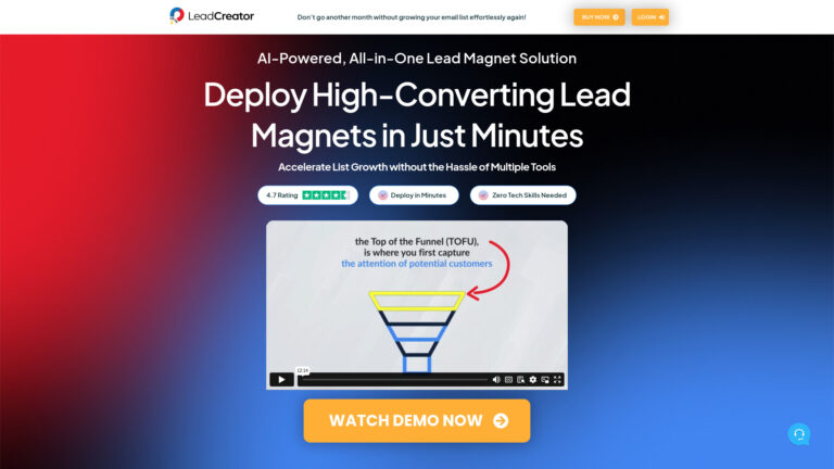 Top Leadcreator AI Tool Review