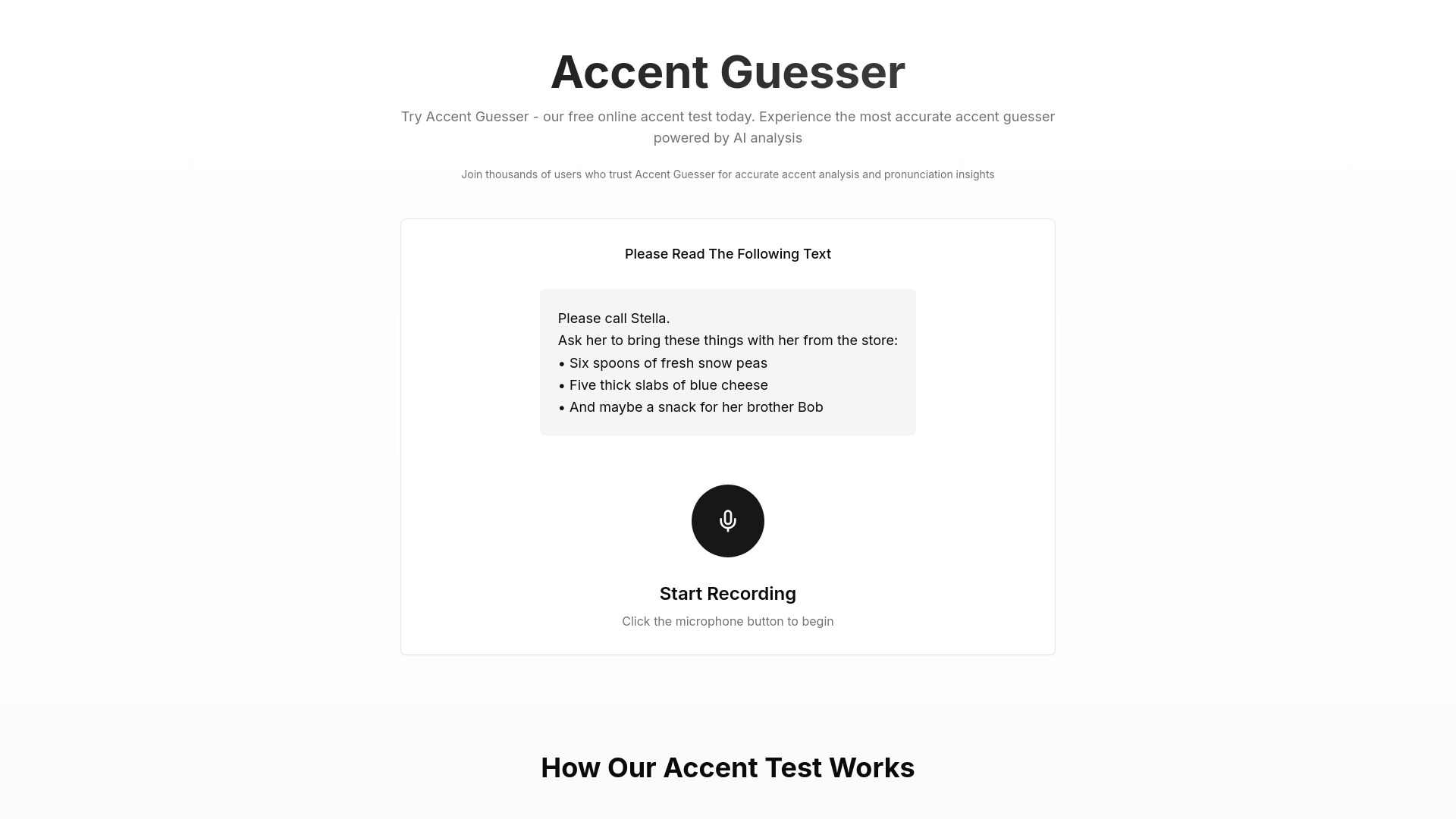 Accent Guesser logo