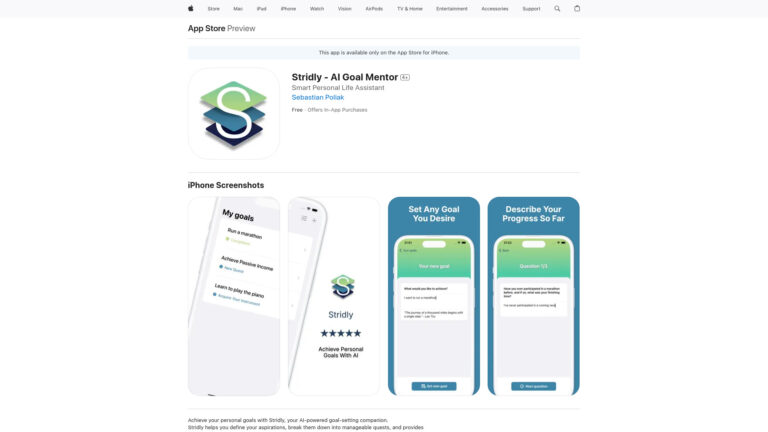 Free Stridly AI Tool Review