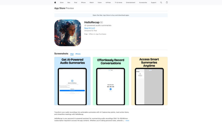 Top Hellorecap AI Tool Review