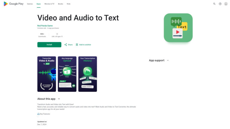 Trending Video And Audio To Text AI Tool Review