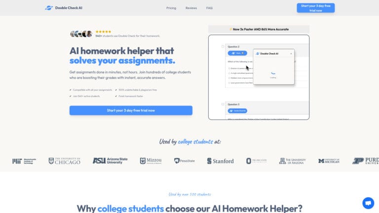 Trending Double Check AI AI Tool Review