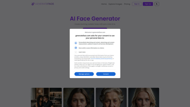New Generateface.com AI Tool Review