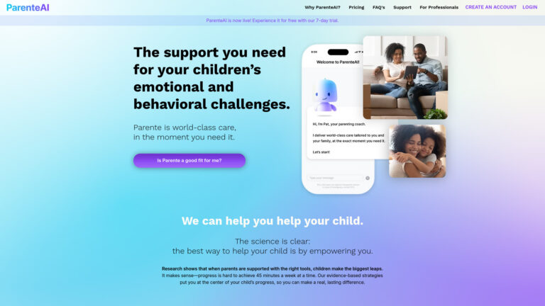 Innovative Parenteai AI Tool Review