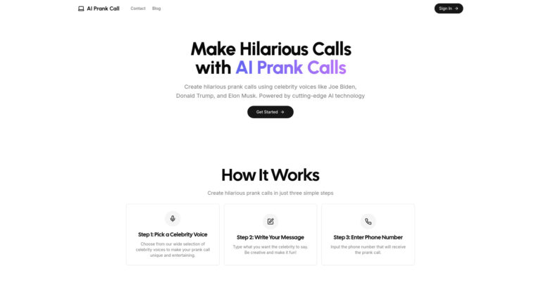 New Prankcaller.fun AI Tool Review