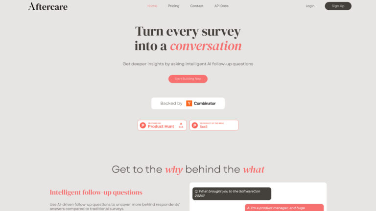 Best Aftercare AI Tool Review