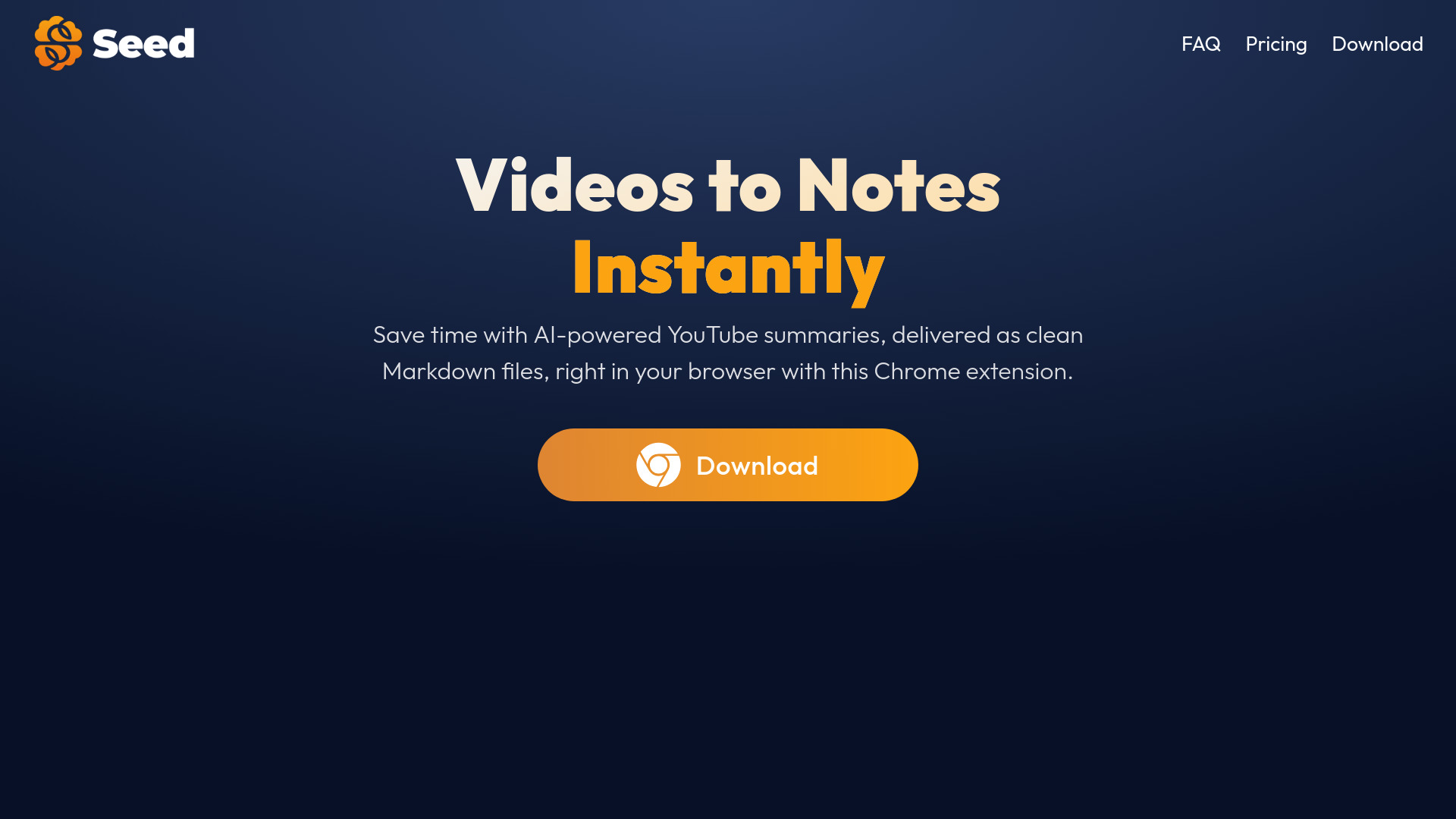 Seed Chrome Extension logo