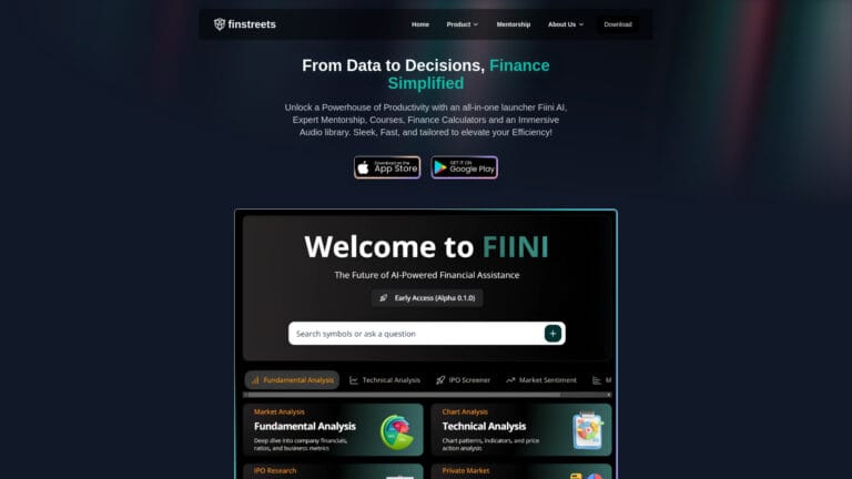 Best Finstreets AI Tool Review