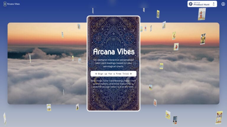 Trending Arcana Vibes AI Tool Review