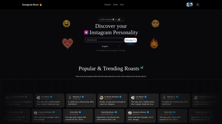 Free Instaroasts AI Tool Review