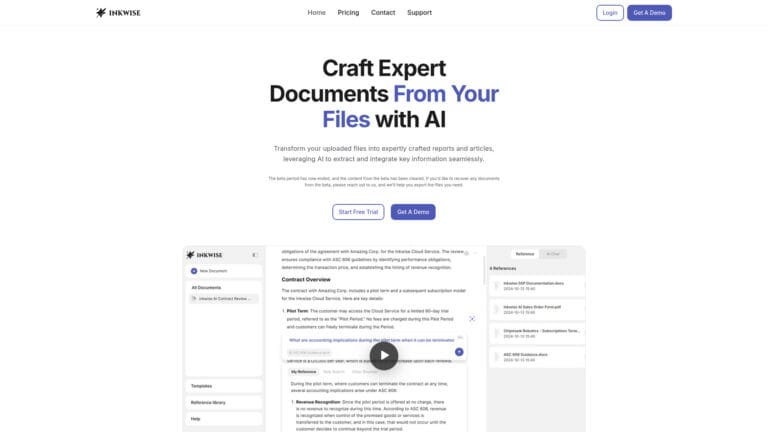 New Inkwise AI Tool Review