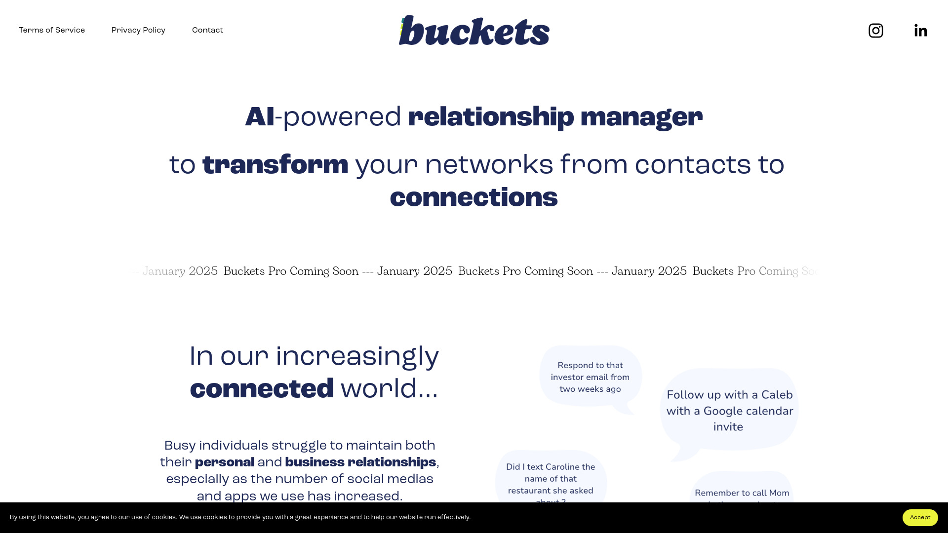 Buckets logo