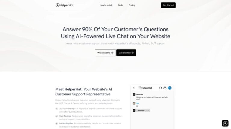 New Helperhat AI Tool Review