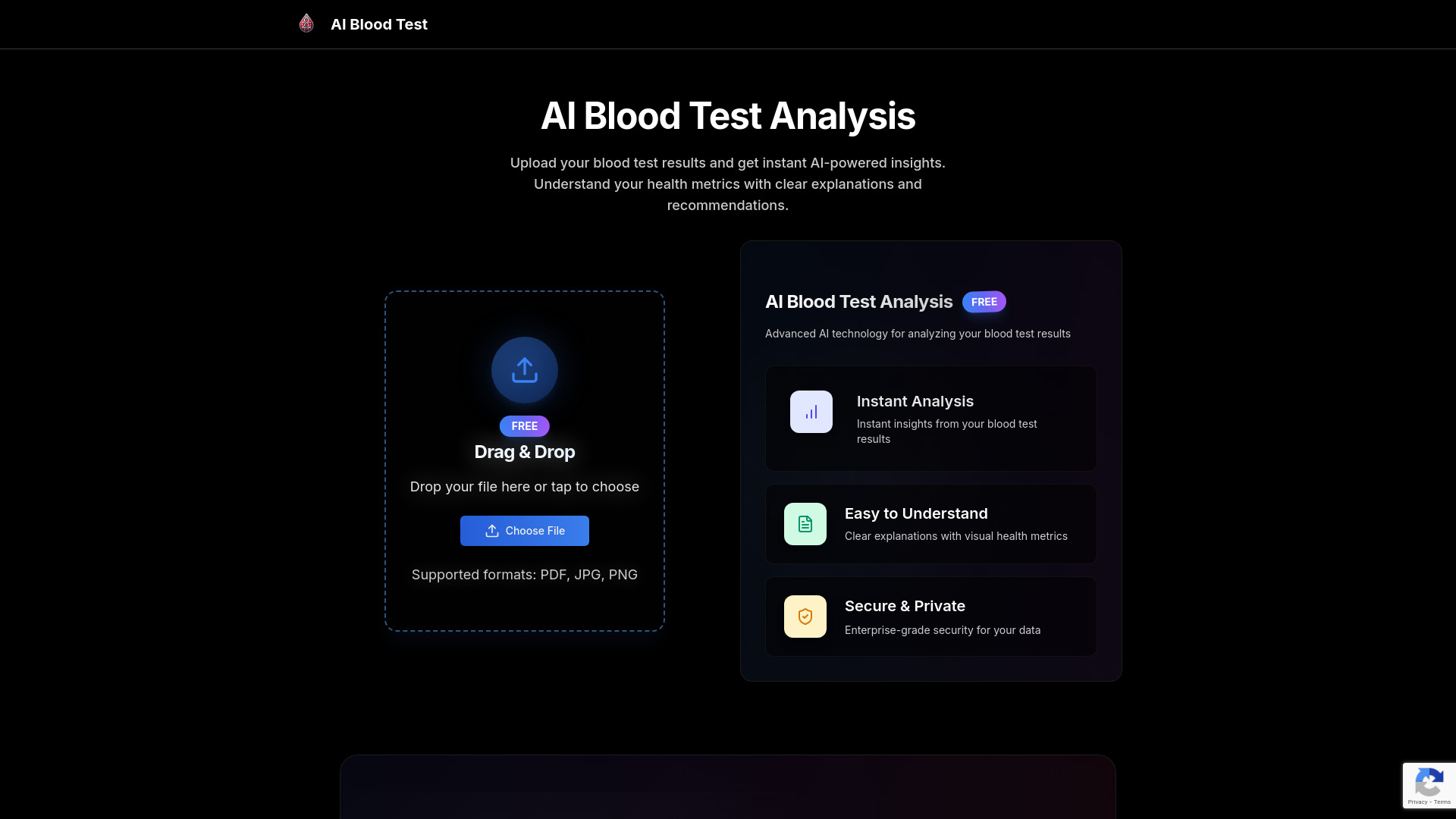AI Blood Test Analysis logo