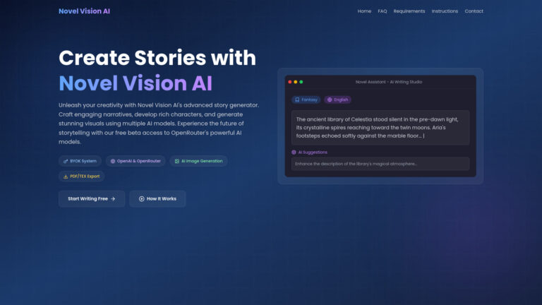 Top Novelvision AI AI Tool Review