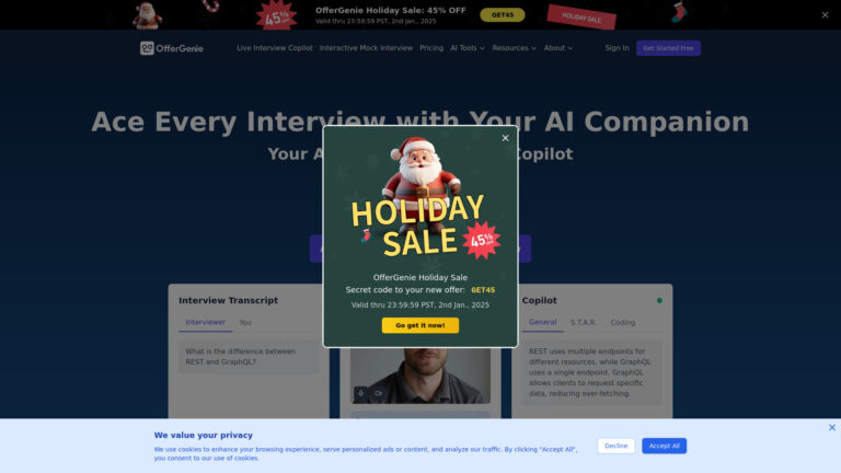 Top Offergenie AI Tool Review