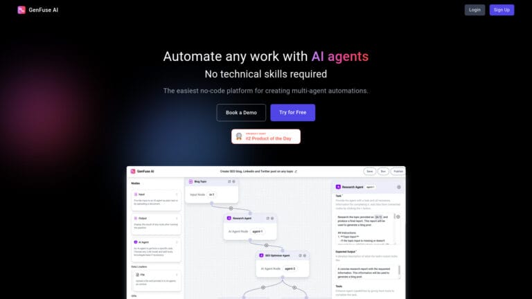Advanced Genfuse AI AI Tool Review