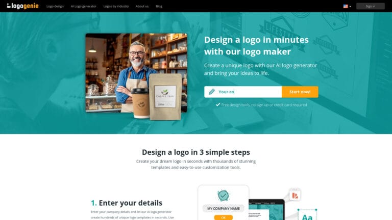 Powerful Logogenie AI Tool Review