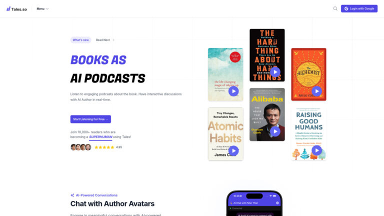 Top Tales.so AI Tool Review