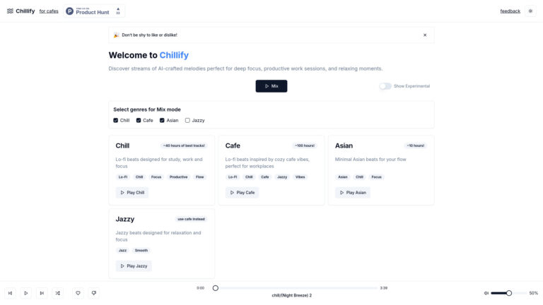 Popular Chillify AI Tool Review