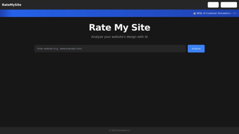 Advanced Ratemysite AI Tool Review